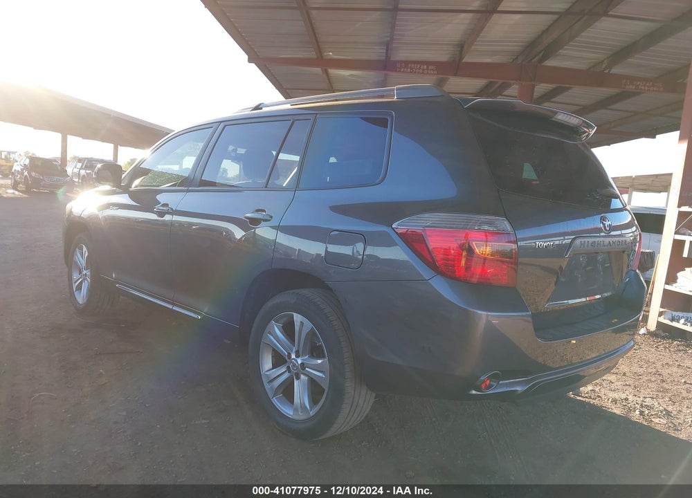 2008 TOYOTA HIGHLANDER SPORT VIN: JTEES43A082103863
