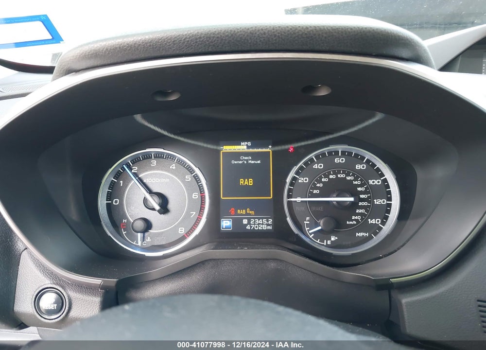 2019 SUBARU ASCENT LIMITED VIN: 4S4WMAPD7K3416380