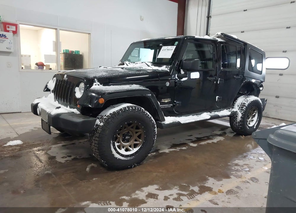 2009 JEEP WRANGLER UNLIMITED SAHARA VIN: 1J4GA591X9L705804