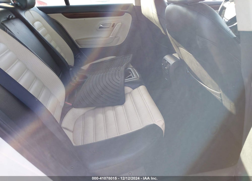2012 VOLKSWAGEN CC LUX PLUS VIN: WVWHP7AN3CE543531