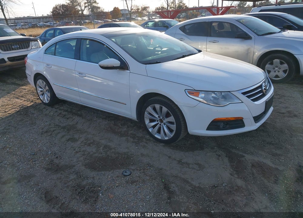 2012 VOLKSWAGEN CC LUX PLUS VIN: WVWHP7AN3CE543531