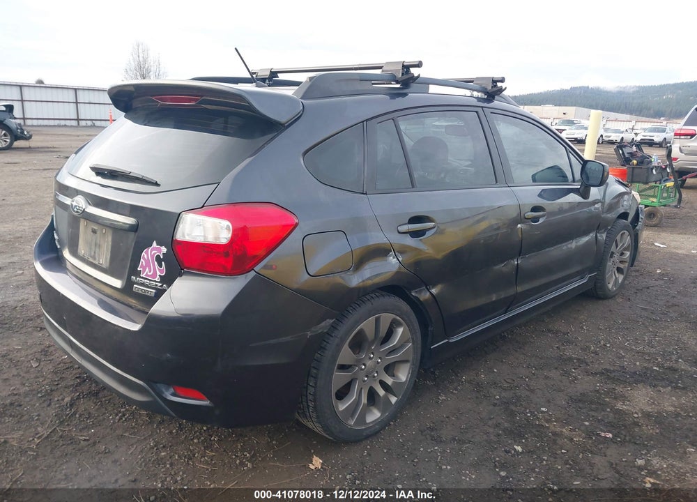 2013 SUBARU IMPREZA 2.0I SPORT PREMIUM VIN: JF1GPAL64D2827077