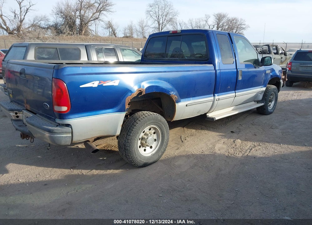 1999 FORD F-250 LARIAT/XL/XLT VIN: 1FTNX21F0XEA02750