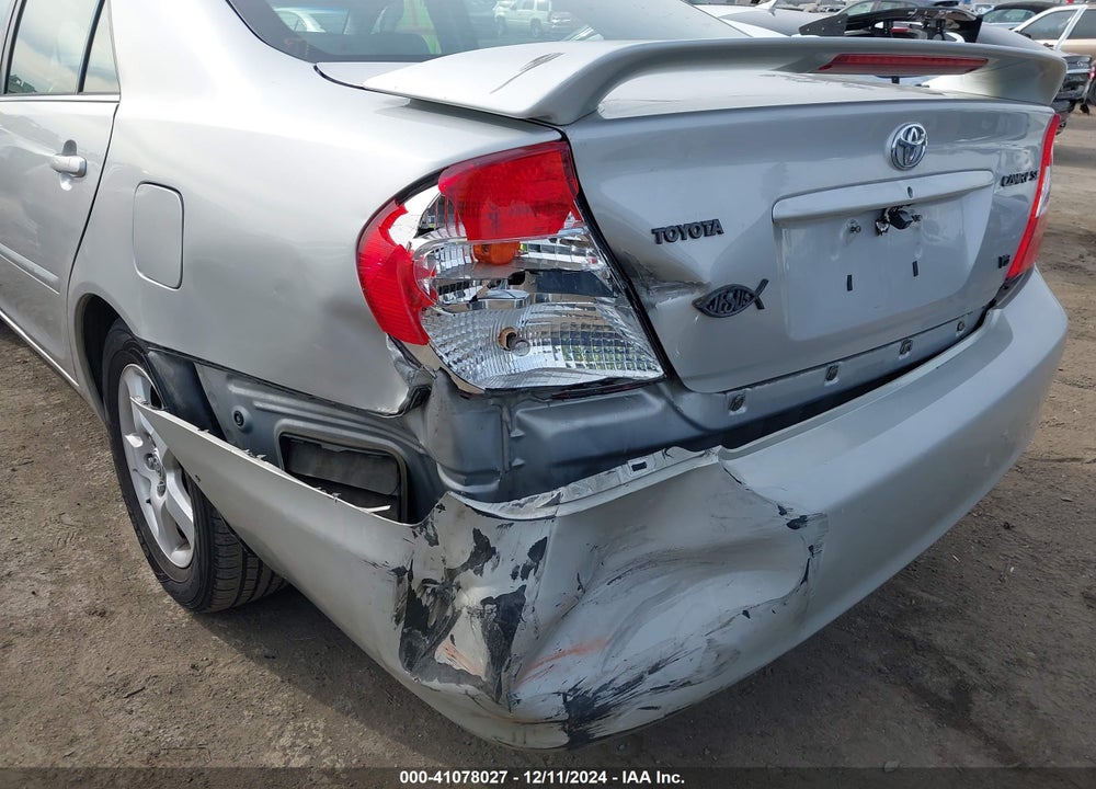 2004 TOYOTA CAMRY SE V6 VIN: 4T1BA32K34U502324