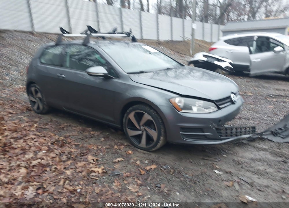 2015 VOLKSWAGEN GOLF TSI S 2-DOOR VIN: 3VW817AU8FM051937