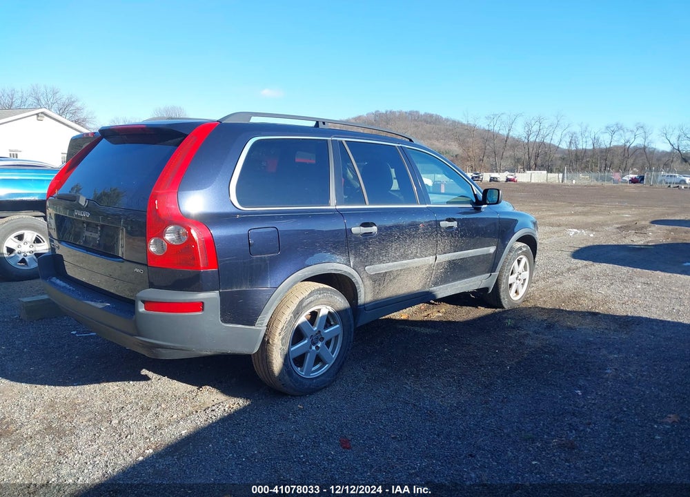 2005 VOLVO XC90 2.5T AWD VIN: YV1CZ592651163266