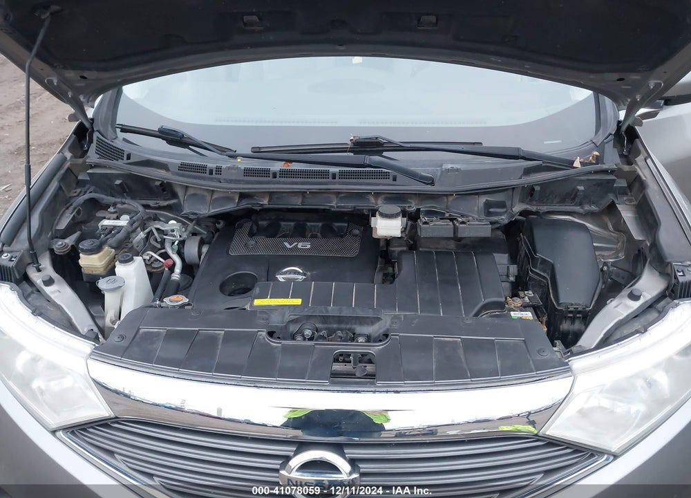 2012 NISSAN QUEST SV VIN: JN8AE2KP0C9047609
