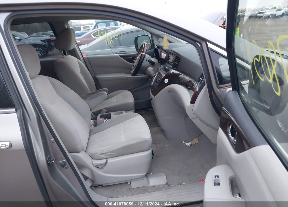 2012 NISSAN QUEST SV VIN: JN8AE2KP0C9047609