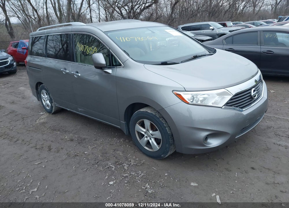 2012 NISSAN QUEST SV VIN: JN8AE2KP0C9047609
