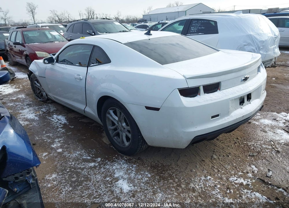2013 CHEVROLET CAMARO 1LT VIN: 2G1FB1E3XD9236950