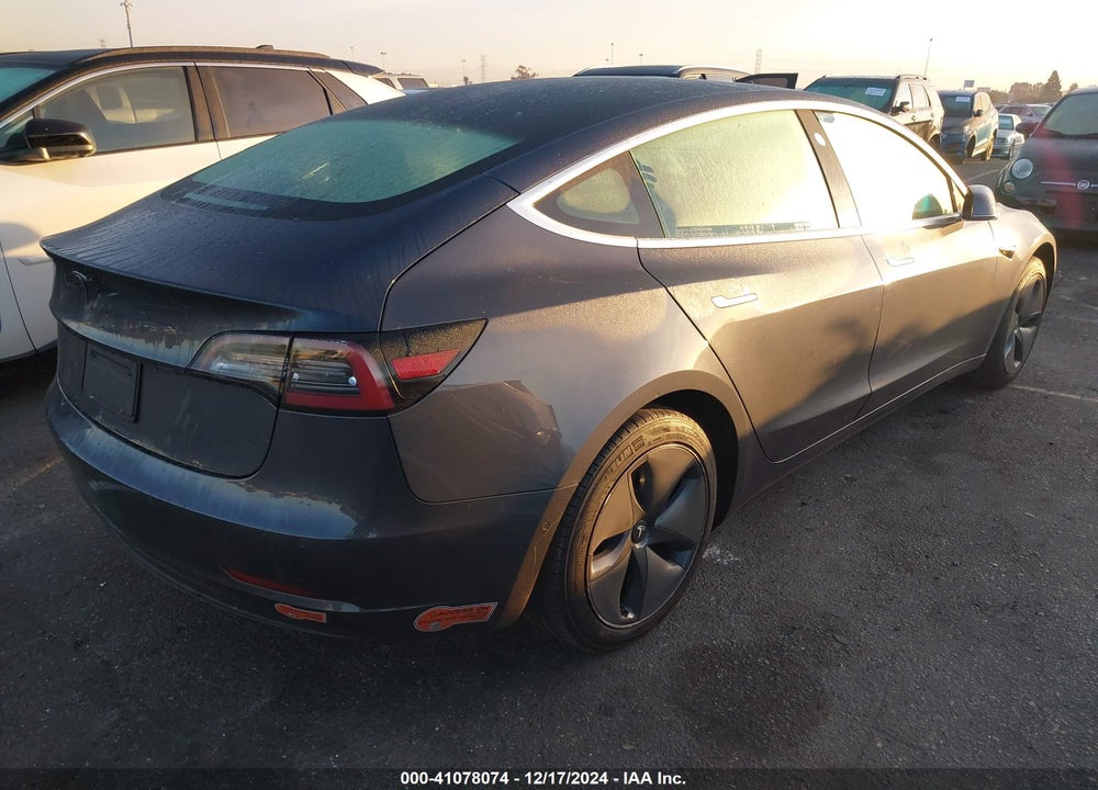 2020 TESLA MODEL 3 STANDARD RANGE PLUS REAR-WHEEL DRIVE/STANDARD RANGE REAR-WHEEL DRIVE VIN: 5YJ3E1EA4LF643897