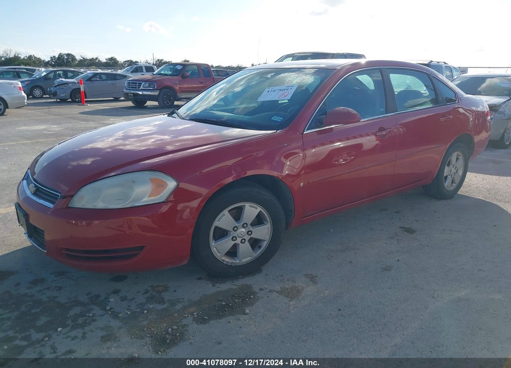 2007 CHEVROLET IMPALA LT VIN: 2G1WT55N279327334