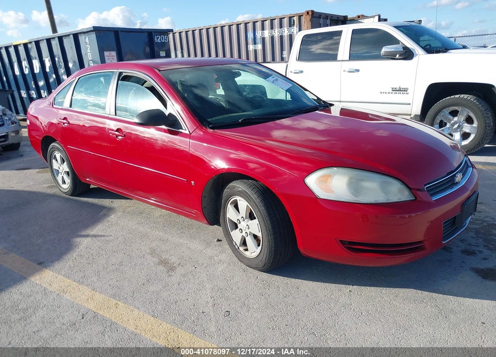2007 CHEVROLET IMPALA LT VIN: 2G1WT55N279327334