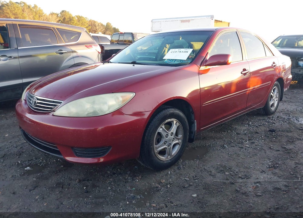 2005 TOYOTA CAMRY LE VIN: 4T1BE32K45U392051