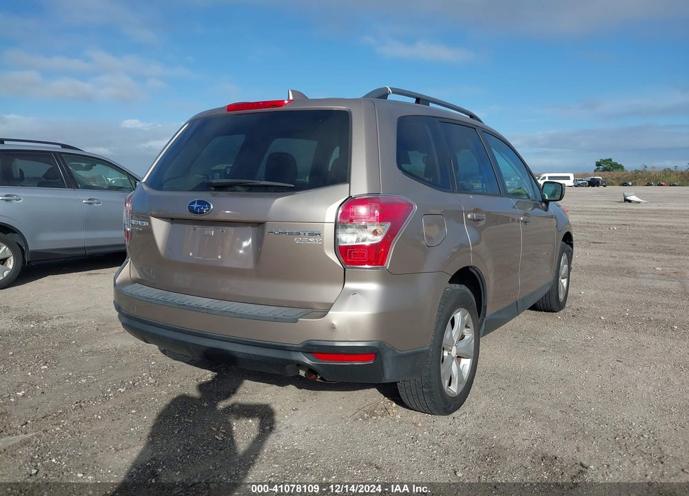 2016 SUBARU FORESTER 2.5I PREMIUM VIN: JF2SJADC8GH500145