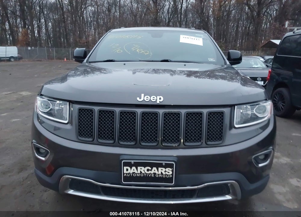 2016 JEEP GRAND CHEROKEE LIMITED VIN: 1C4RJFBG3GC317247
