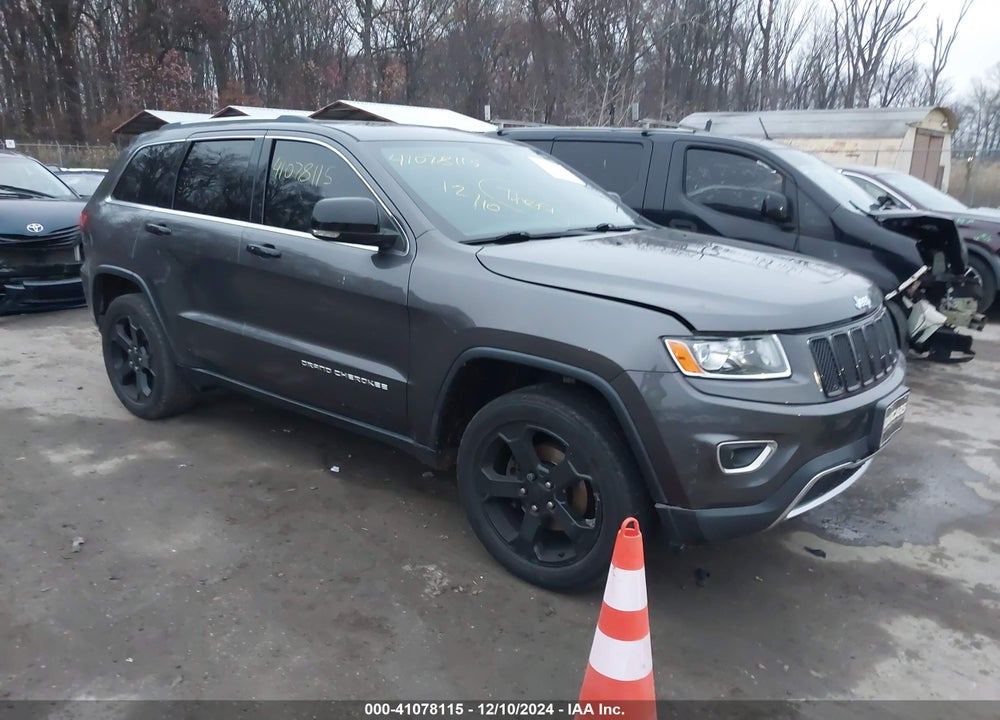 2016 JEEP GRAND CHEROKEE LIMITED VIN: 1C4RJFBG3GC317247