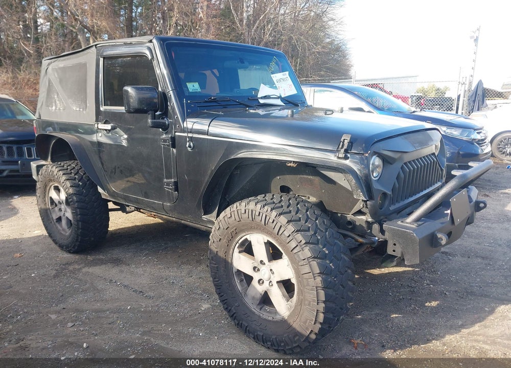 2007 JEEP WRANGLER SAHARA VIN: 1J8FA54127L115675