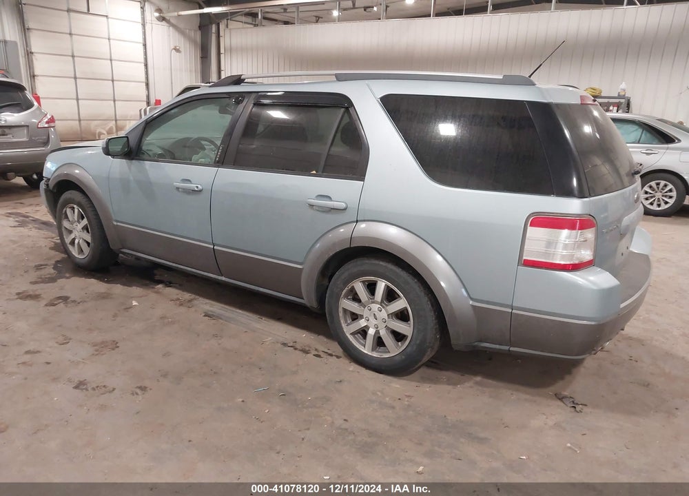 2008 FORD TAURUS X SEL VIN: 1FMDK02W78GA45349