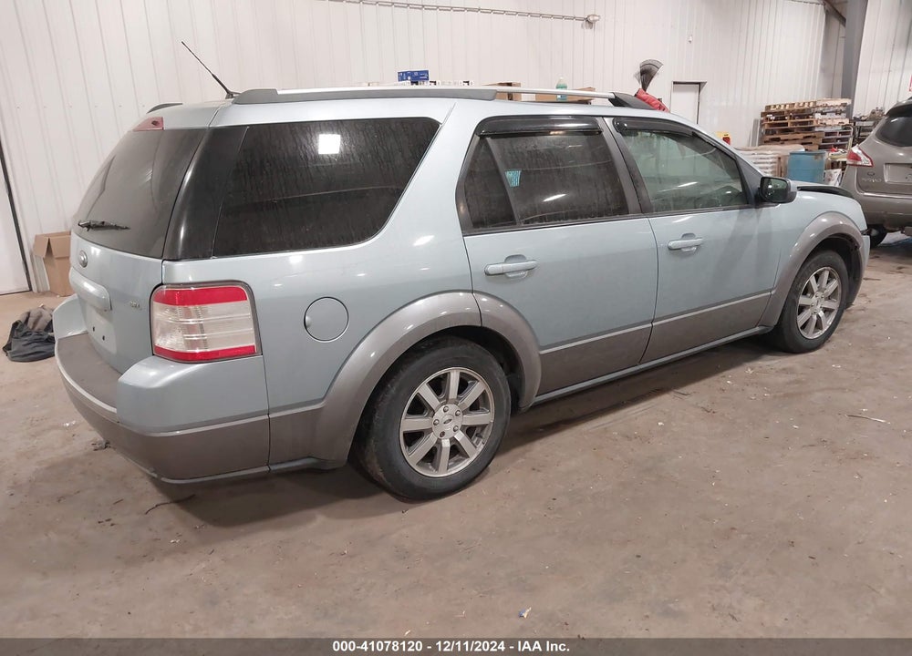 2008 FORD TAURUS X SEL VIN: 1FMDK02W78GA45349