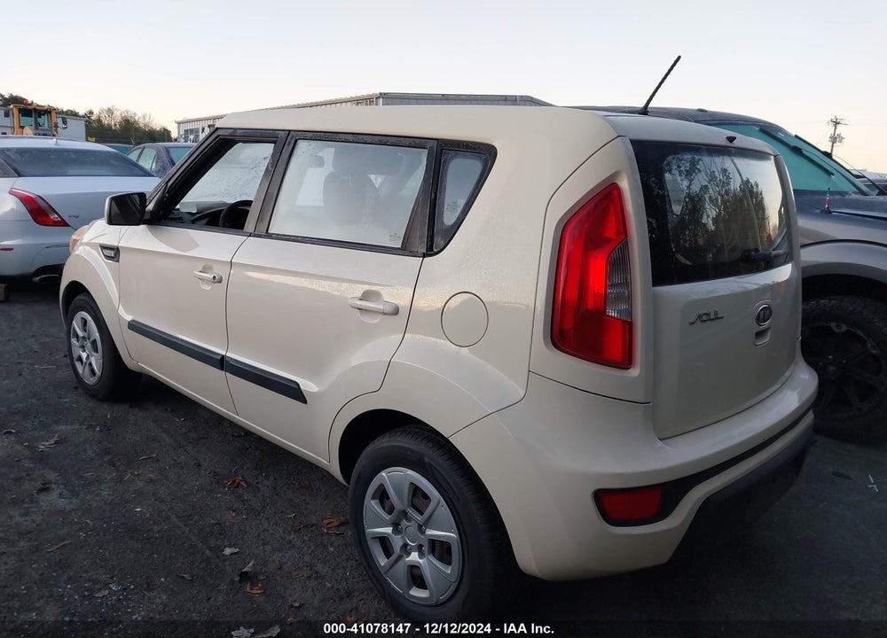 2012 KIA SOUL VIN: KNDJT2A50C7387484