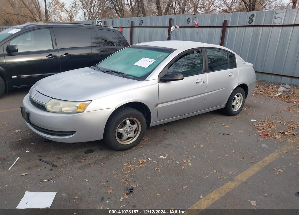 2003 SATURN ION 2 VIN: 1G8AJ52F63Z119164