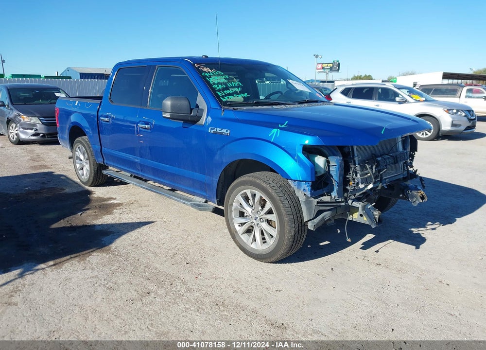 2017 FORD F-150 XLT VIN: 1FTEW1CF4HKC63666