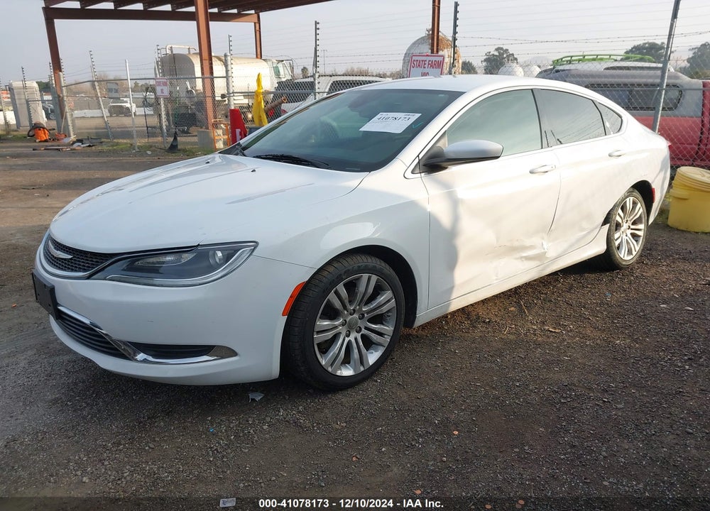 2016 CHRYSLER 200 LIMITED VIN: 1C3CCCAGXGN177092