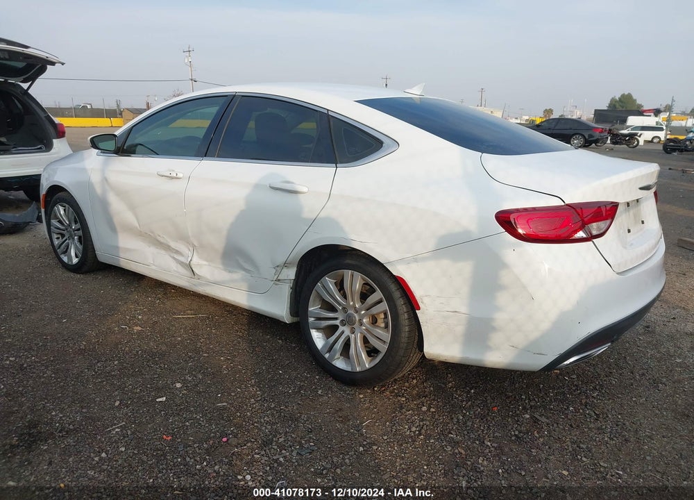 2016 CHRYSLER 200 LIMITED VIN: 1C3CCCAGXGN177092
