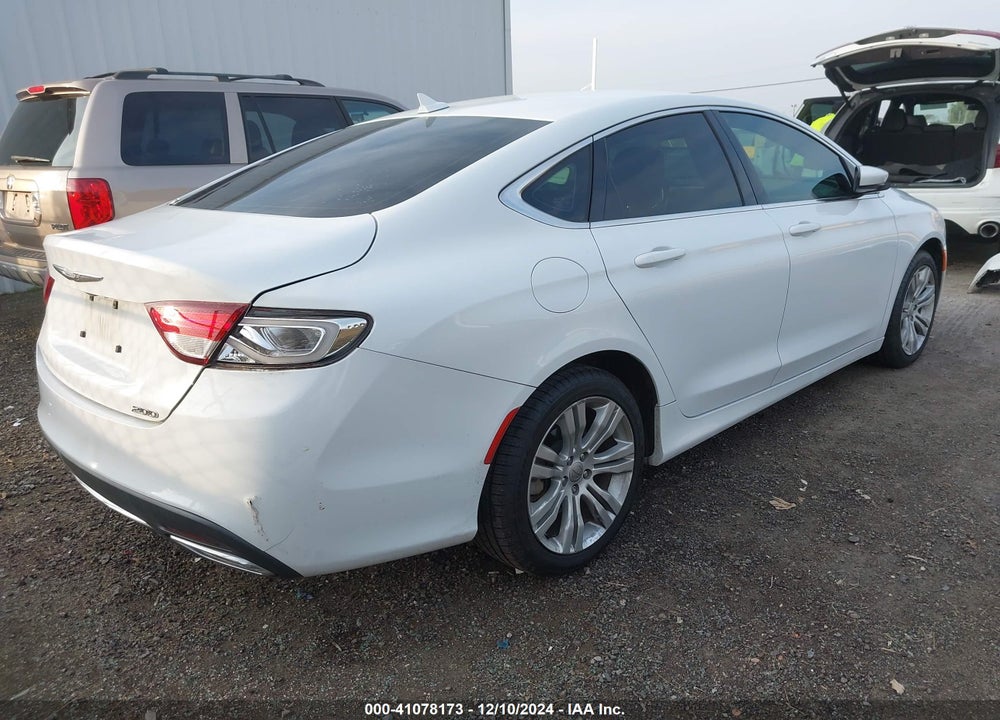 2016 CHRYSLER 200 LIMITED VIN: 1C3CCCAGXGN177092