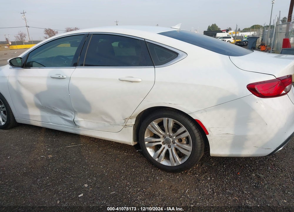 2016 CHRYSLER 200 LIMITED VIN: 1C3CCCAGXGN177092