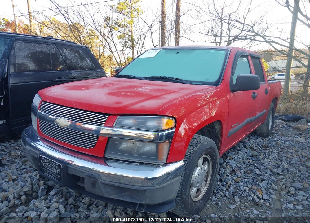 2005 CHEVROLET COLORADO LS VIN: 1GCCS136158153704