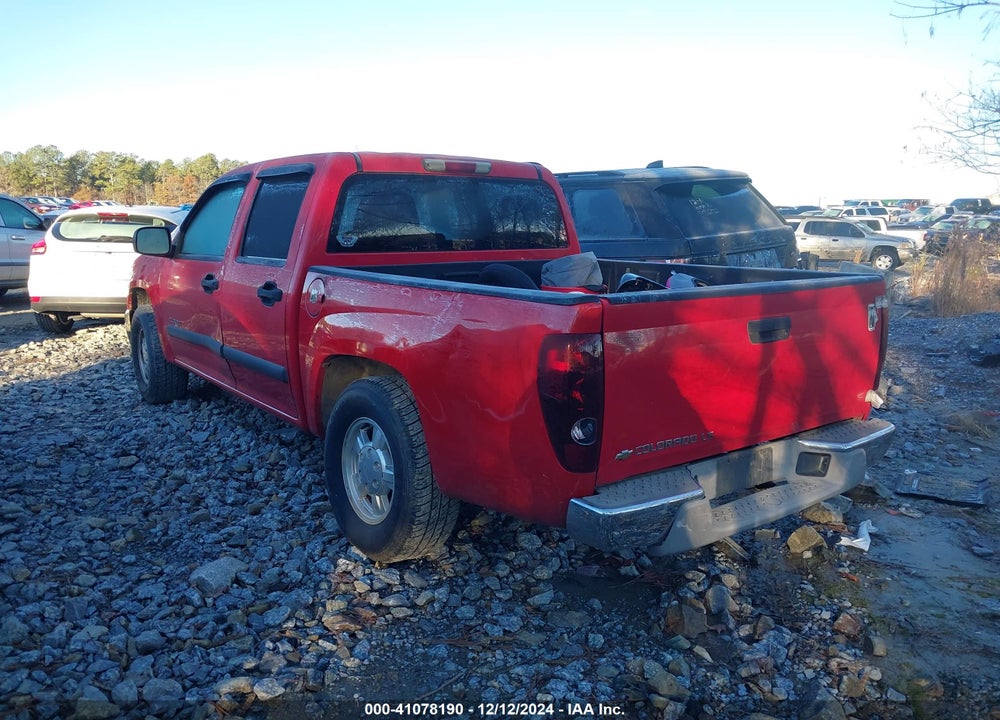 2005 CHEVROLET COLORADO LS VIN: 1GCCS136158153704