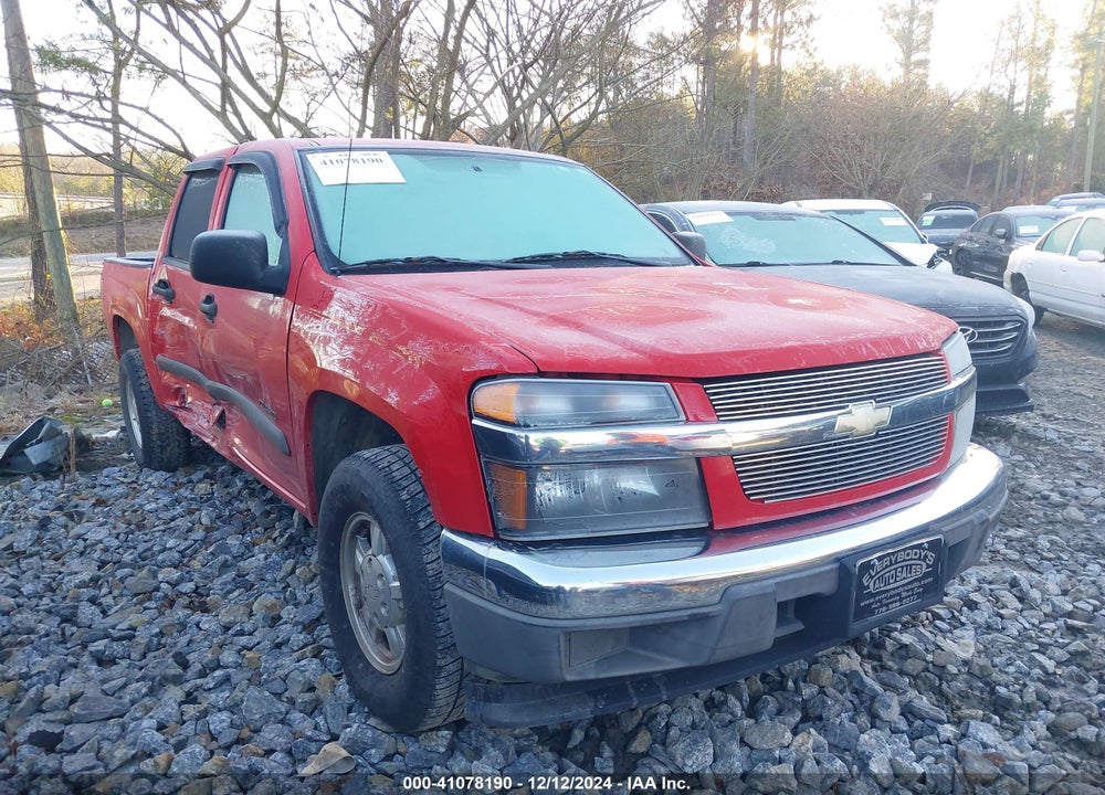 2005 CHEVROLET COLORADO LS VIN: 1GCCS136158153704