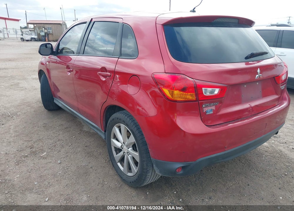 2014 MITSUBISHI OUTLANDER SPORT ES VIN: 4A4AP3AU7EE017027