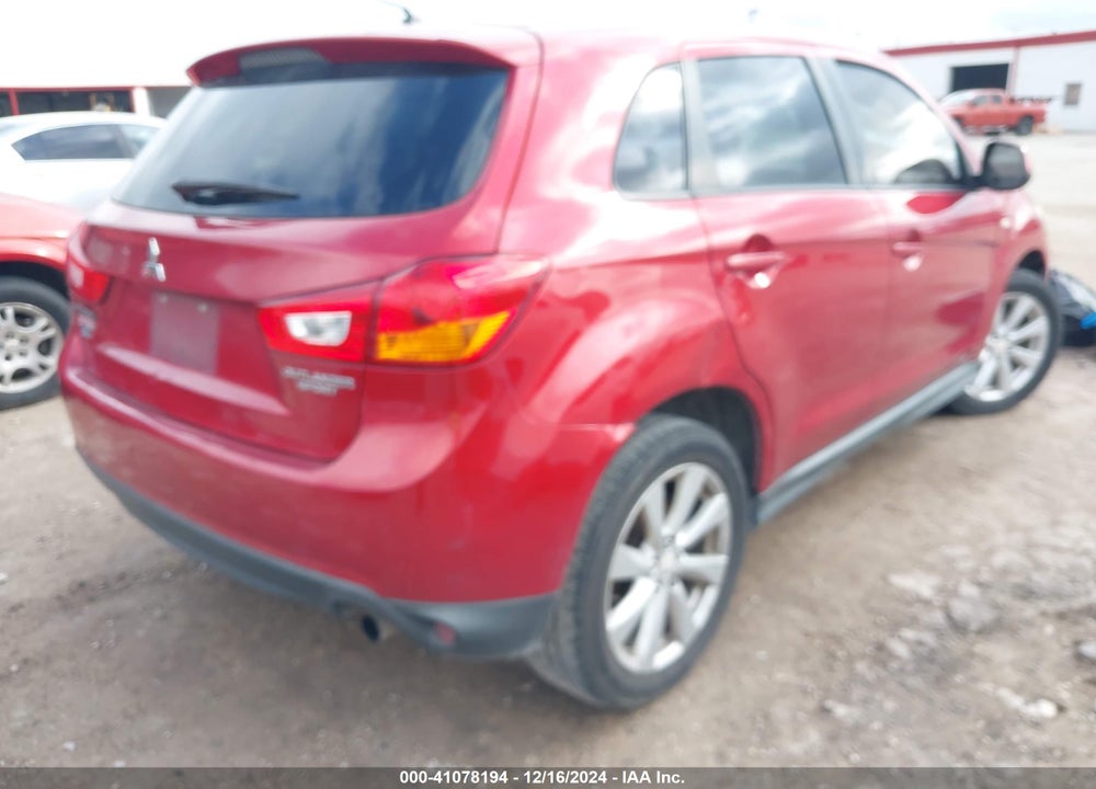 2014 MITSUBISHI OUTLANDER SPORT ES VIN: 4A4AP3AU7EE017027