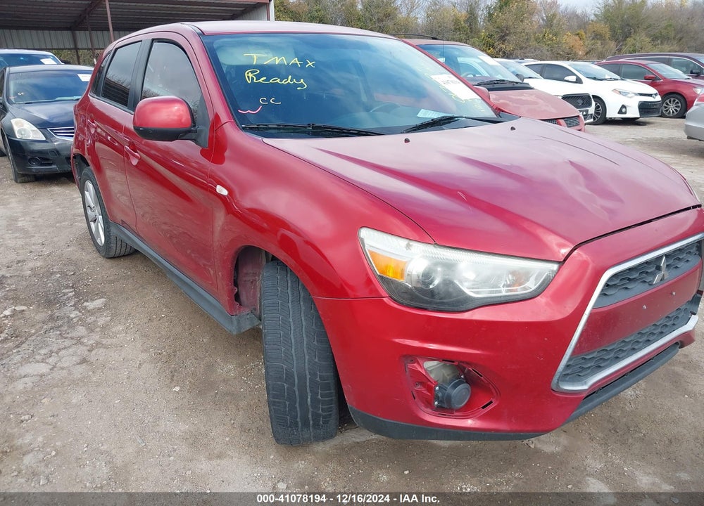 2014 MITSUBISHI OUTLANDER SPORT ES VIN: 4A4AP3AU7EE017027