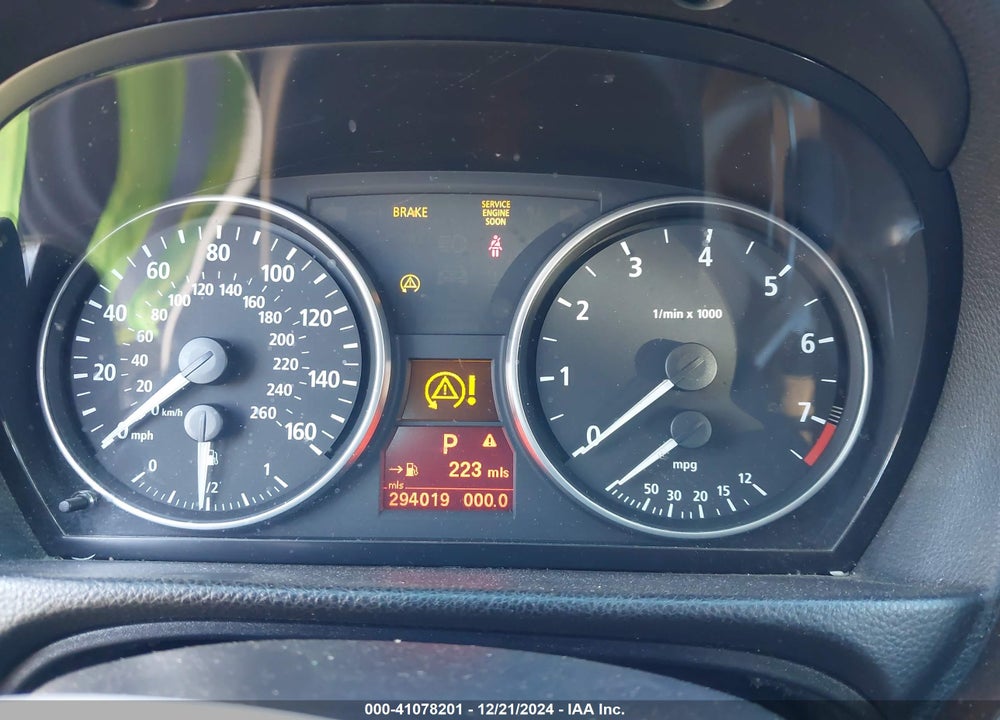 2006 BMW 325I VIN: WBAVB13526PT12444