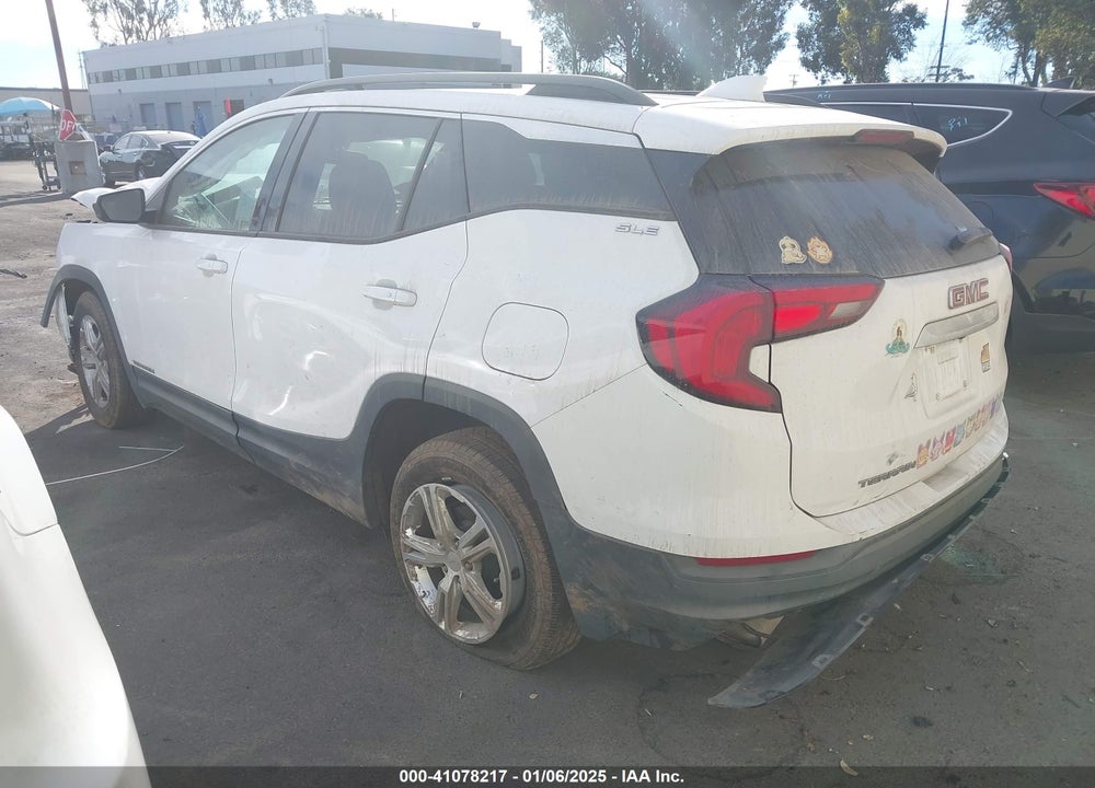 2018 GMC TERRAIN SLE VIN: 3GKALMEV9JL369312