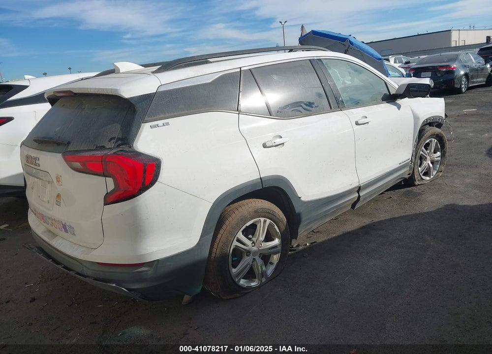 2018 GMC TERRAIN SLE VIN: 3GKALMEV9JL369312