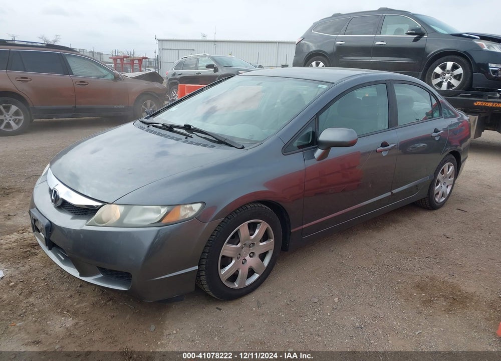 2009 HONDA CIVIC LX VIN: 19XFA16599E040954