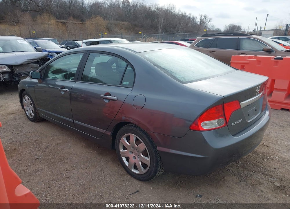2009 HONDA CIVIC LX VIN: 19XFA16599E040954