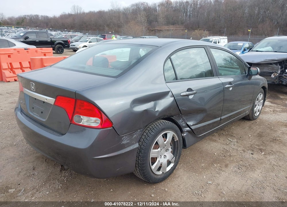 2009 HONDA CIVIC LX VIN: 19XFA16599E040954