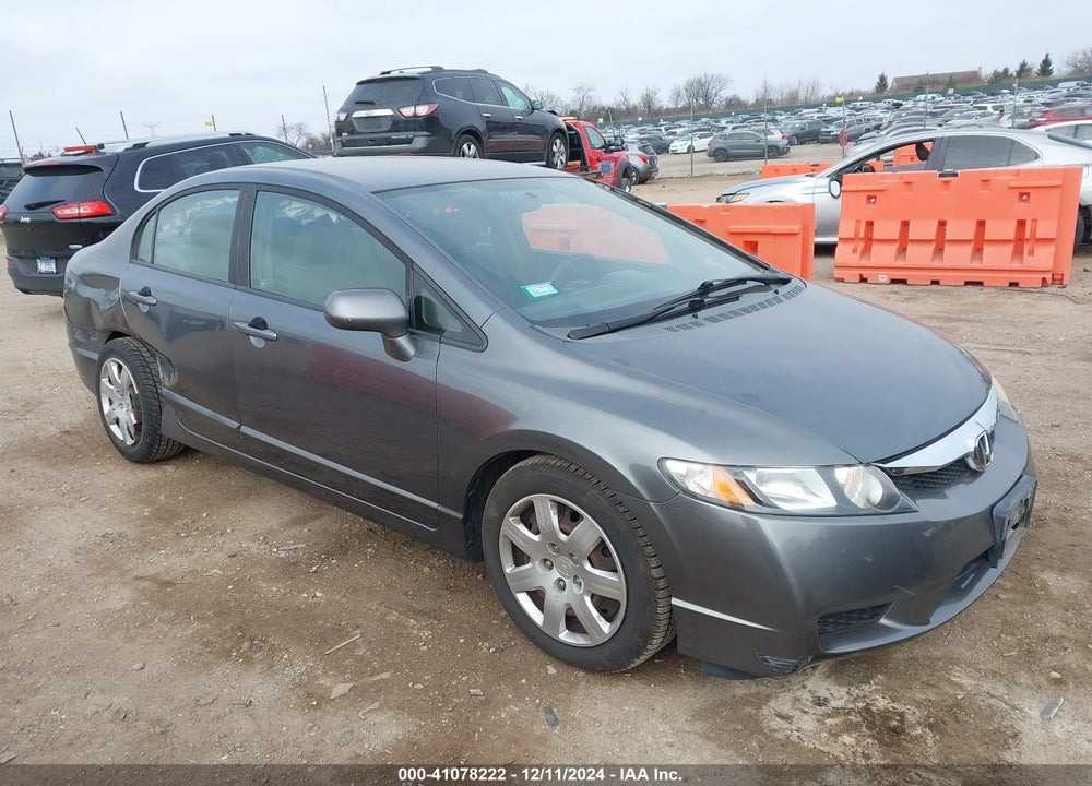 2009 HONDA CIVIC LX VIN: 19XFA16599E040954