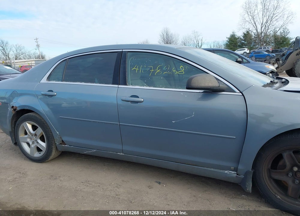 2009 CHEVROLET MALIBU LS VIN: 1G1ZG57B394188700