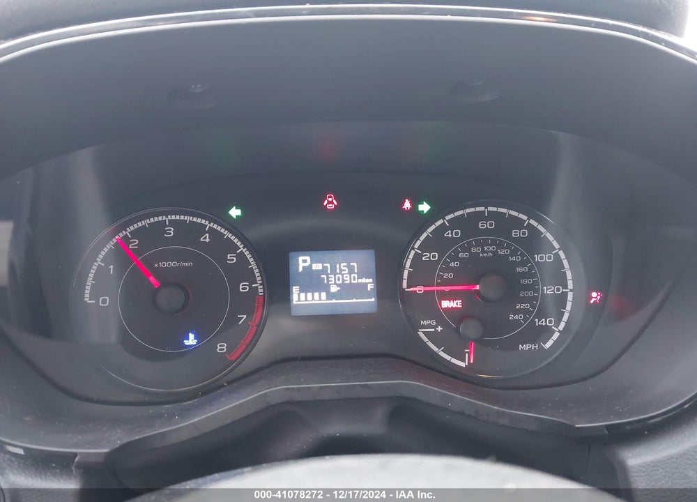 2017 SUBARU IMPREZA 2.0I VIN: 4S3GTAA68H3724916