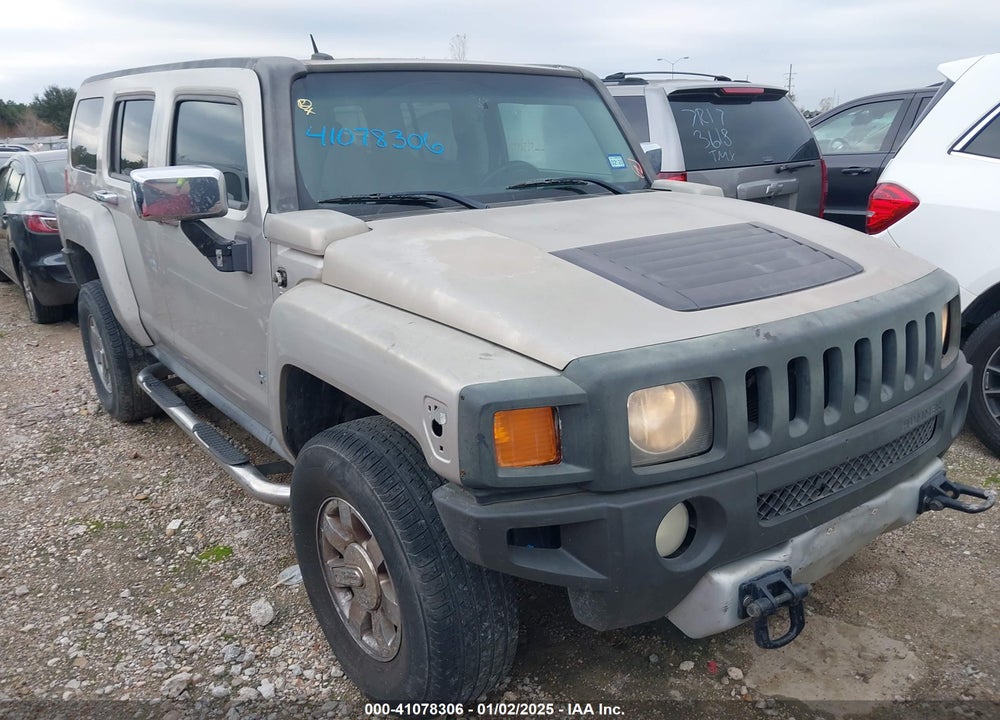 2009 HUMMER H3 SUV VIN: 5GTEN13E098105990