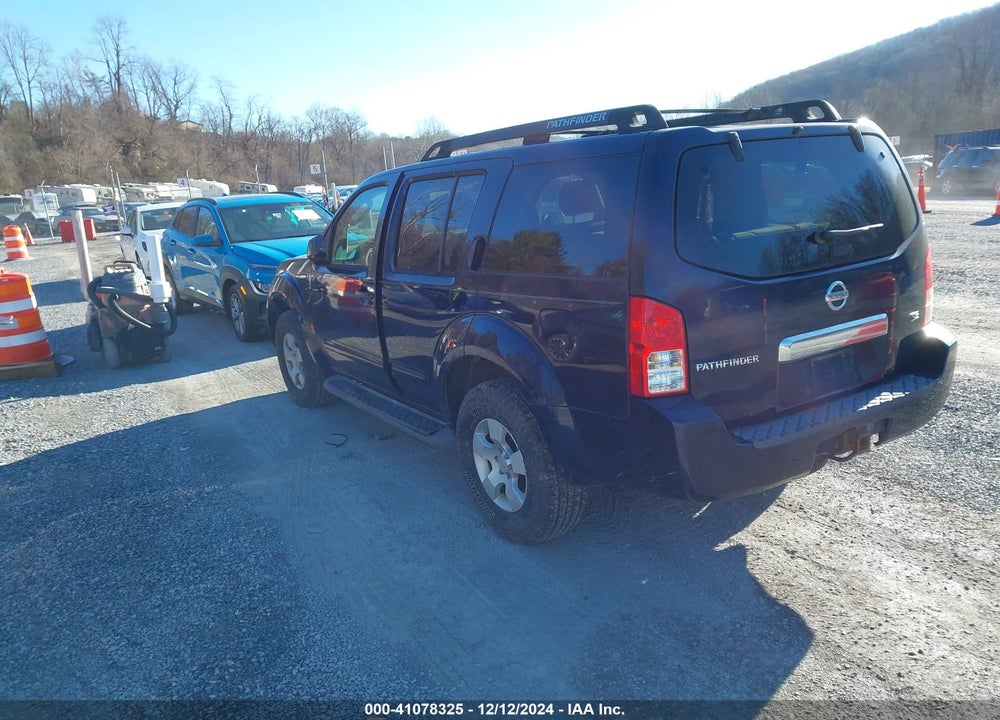 2006 NISSAN PATHFINDER SE VIN: 5N1AR18W56C626297