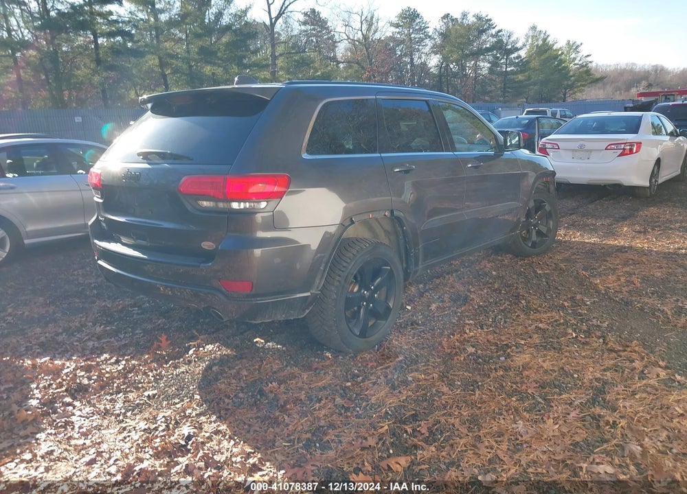 2014 JEEP GRAND CHEROKEE ALTITUDE VIN: 1C4RJFAG4EC518637