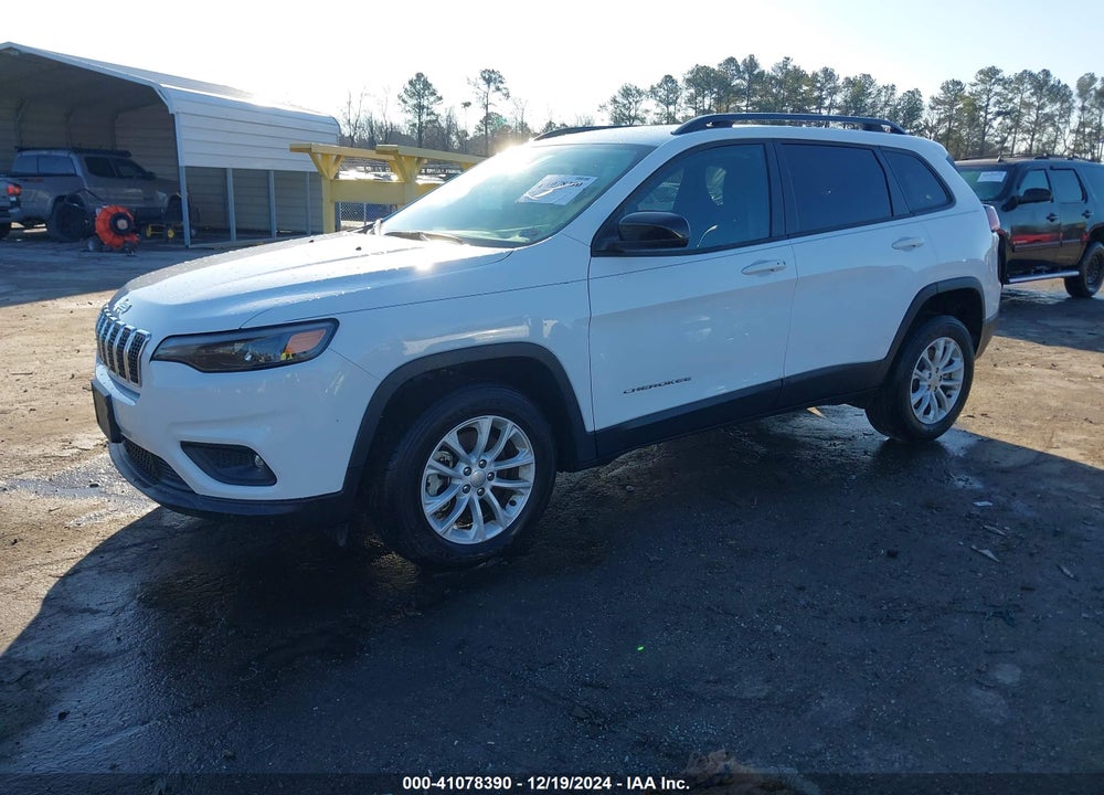 2022 JEEP CHEROKEE LATITUDE LUX 4X4 VIN: 1C4PJMMN7ND540079